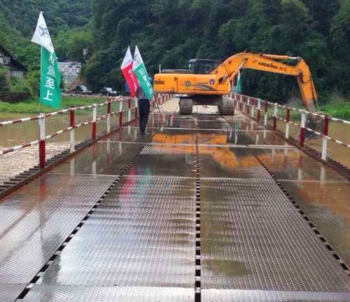 贵州钢便桥工程